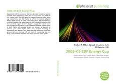 Capa do livro de 2008–09 EDF Energy Cup 