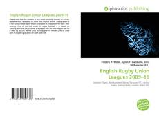 English Rugby Union Leagues 2009–10的封面