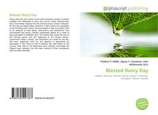 Blessed Rainy Day的封面