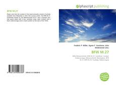 BFW M.27的封面
