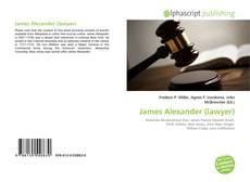 Обложка James Alexander (lawyer)