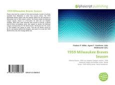Обложка 1959 Milwaukee Braves Season