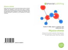 Обложка Physico-chimie