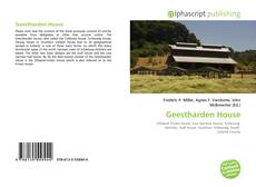 Обложка Geestharden House