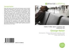 Обложка George Kaiser