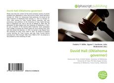 Bookcover of David Hall (Oklahoma governor)