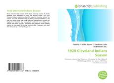 Borítókép a  1920 Cleveland Indians Season - hoz