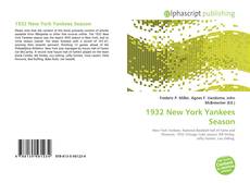 Borítókép a  1932 New York Yankees Season - hoz