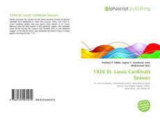Borítókép a  1934 St. Louis Cardinals Season - hoz