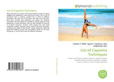 Borítókép a  List of Capoeira Techniques - hoz