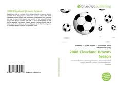 2008 Cleveland Browns Season的封面