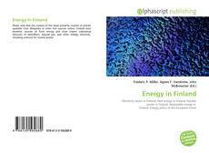 Bookcover of Energy in Finland