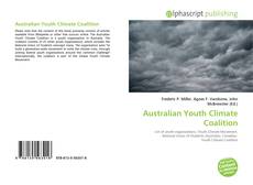 Bookcover of Australian Youth Climate Coalition