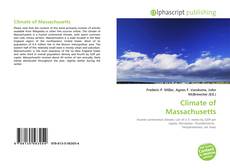 Bookcover of Climate of Massachusetts