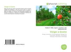 Borítókép a  Verger à Graine - hoz