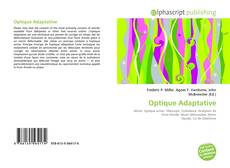 Bookcover of Optique Adaptative