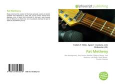 Capa do livro de Pat Metheny 