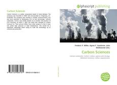 Carbon Sciences的封面