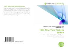 1947 New York Yankees Season的封面