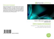Chris Lewis (Cricketer)的封面
