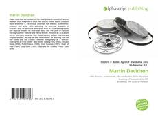 Martin Davidson的封面