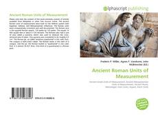 Ancient Roman Units of Measurement的封面