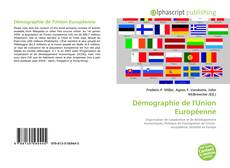Capa do livro de Démographie de l'Union Européenne 