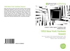 Capa do livro de 1953 New York Yankees Season 