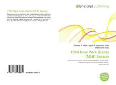 Portada del libro de 1954 New York Giants (MLB) Season