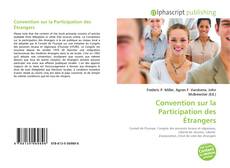 Portada del libro de Convention sur la Participation des Étrangers