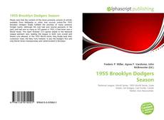 Portada del libro de 1955 Brooklyn Dodgers Season