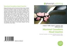 Couverture de Montreal Canadiens Head Coaches