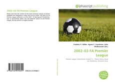 2002–03 FA Premier League的封面