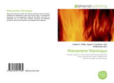 Bookcover of Phénomène Thermique
