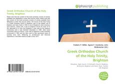 Bookcover of Greek Orthodox Church of the Holy Trinity, Brighton