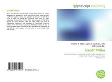 Borítókép a  Geoff Miller - hoz