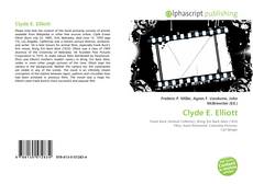 Bookcover of Clyde E. Elliott