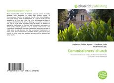 Bookcover of Commissioners' church