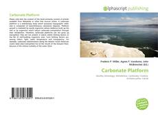 Carbonate Platform的封面