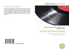 Bookcover of A State of Trance (label)