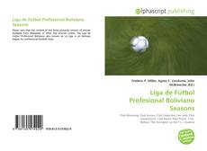 Borítókép a  Liga de Fútbol Profesional Boliviano Seasons - hoz