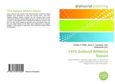 Borítókép a  1974 Oakland Athletics Season - hoz