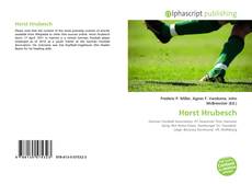 Portada del libro de Horst Hrubesch