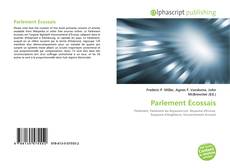 Borítókép a  Parlement Écossais - hoz