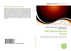 2007 Boston Red Sox Season kitap kapağı