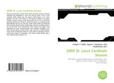 Обложка 2006 St. Louis Cardinals Season