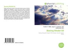 Bookcover of Boeing Model 64