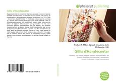Bookcover of Gillis d'Hondecoeter