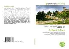 Bookcover of Serbian Culture