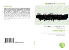 Borítókép a  Kenya Open - hoz